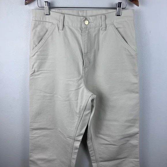 Carhartt WIP Single Knee Pant - Off White - Picture 6 of 6